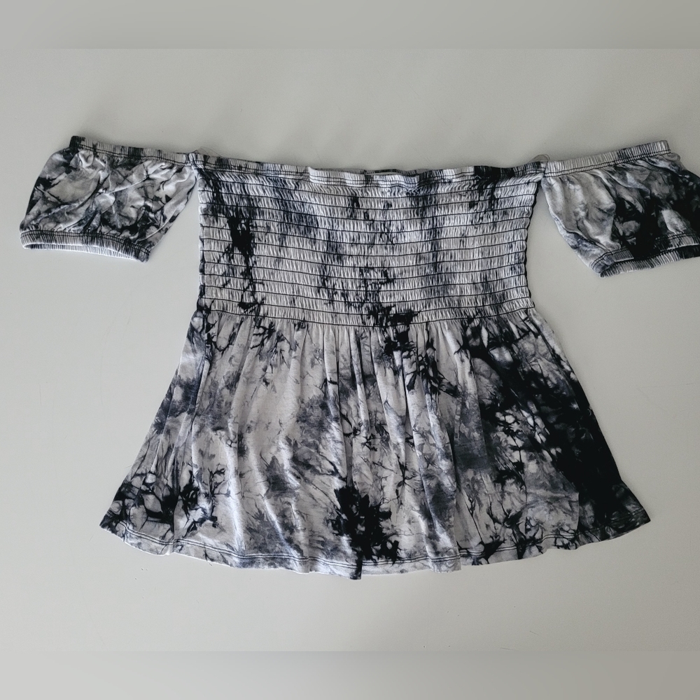 Moral Fiber Tie-Dye Crop Top
